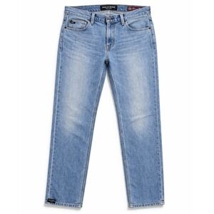 Rag & Bone Rev Denim Jeans 40x32 Light Wash Slim Straight USA Made